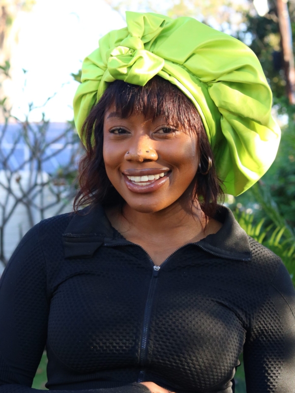 Lime Green Bonnet