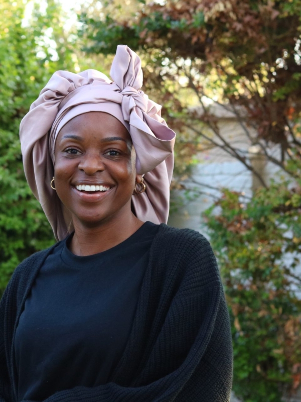 Blush Pink Bonnet